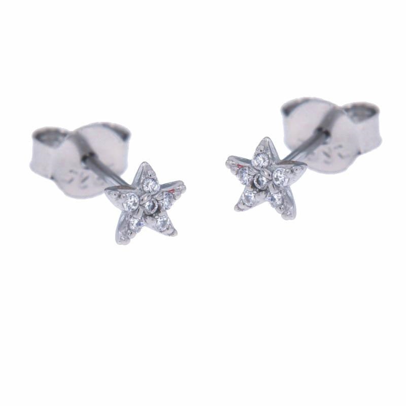 ORECCHINO ARGENTO ZIRCONE 3PZ