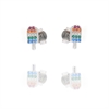 ORECCHINO ARGENTO ZIRCONE 3PZ