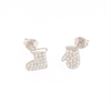 ORECCHINO ARGENTO ZIRCONE 3PZ