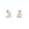 ORECCHINO ARGENTO ZIRCONE 3PZ