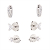 ORECCHINO ARGENTO ZIRCONE 2PZ