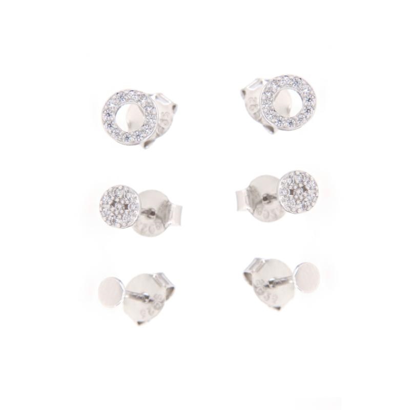 ORECCHINO ARGENTO ZIRCONE 2PZ