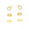 ORECCHINO ARGENTO ZIRCONE 2PZ