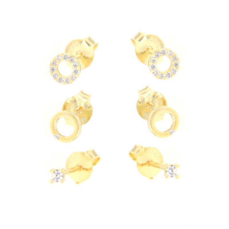 ORECCHINO ARGENTO ZIRCONE 2PZ