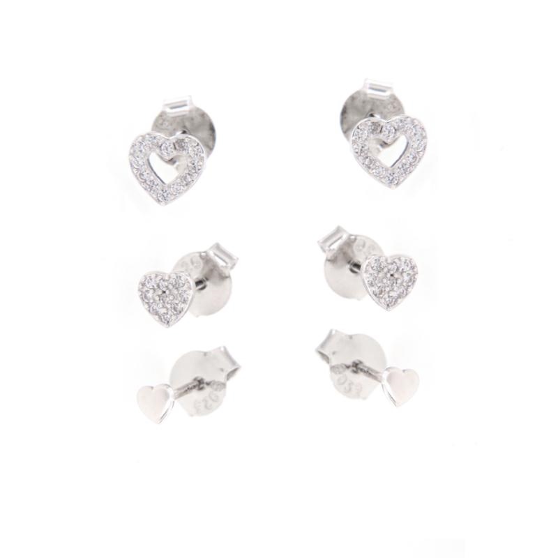 ORECCHINO ARGENTO ZIRCONE 2PZ