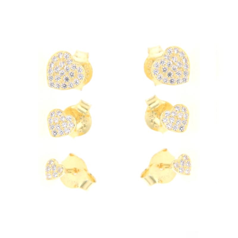 ORECCHINO ARGENTO ZIRCONE 2PZ