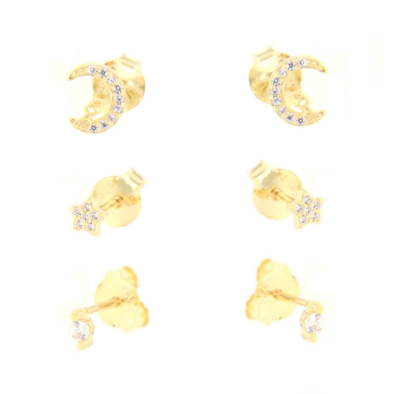 ORECCHINO ARGENTO ZIRCONE 2PZ