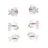 ORECCHINO ARGENTO ZIRCONE 2PZ
