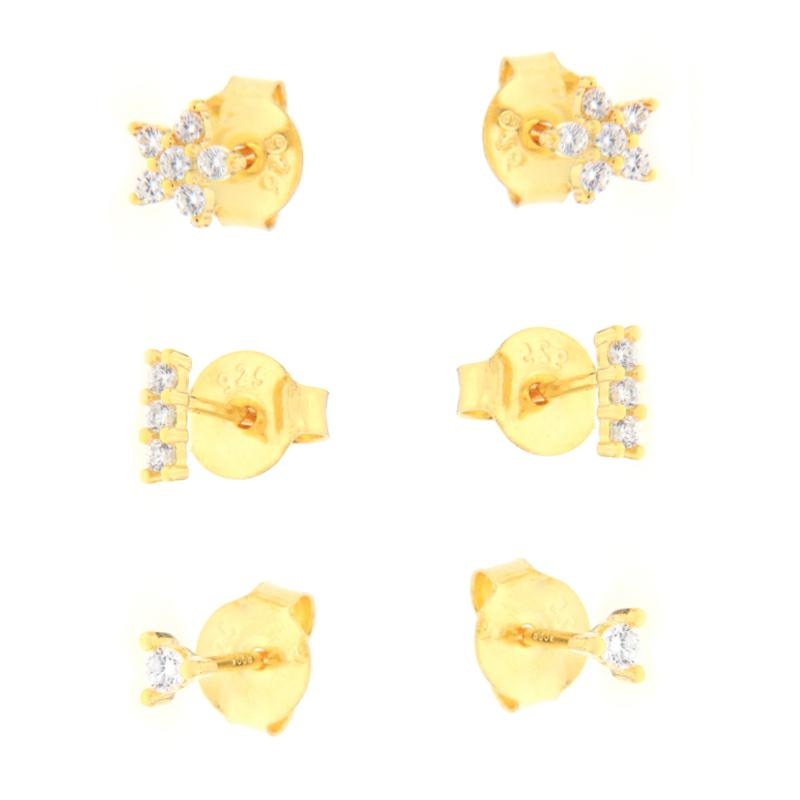 ORECCHINO ARGENTO ZIRCONE 2PZ