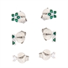ORECCHINO ARGENTO ZIRCONE 2PZ