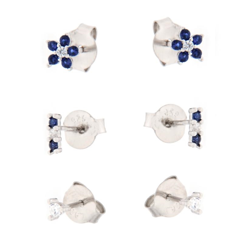 ORECCHINO ARGENTO ZIRCONE 2PZ