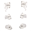 ORECCHINO ARGENTO ZIRCONE 2PZ