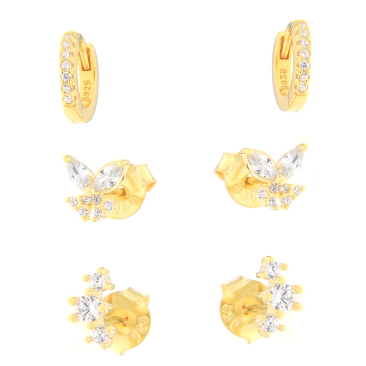 ORECCHINO ARGENTO ZIRCONE 2PZ