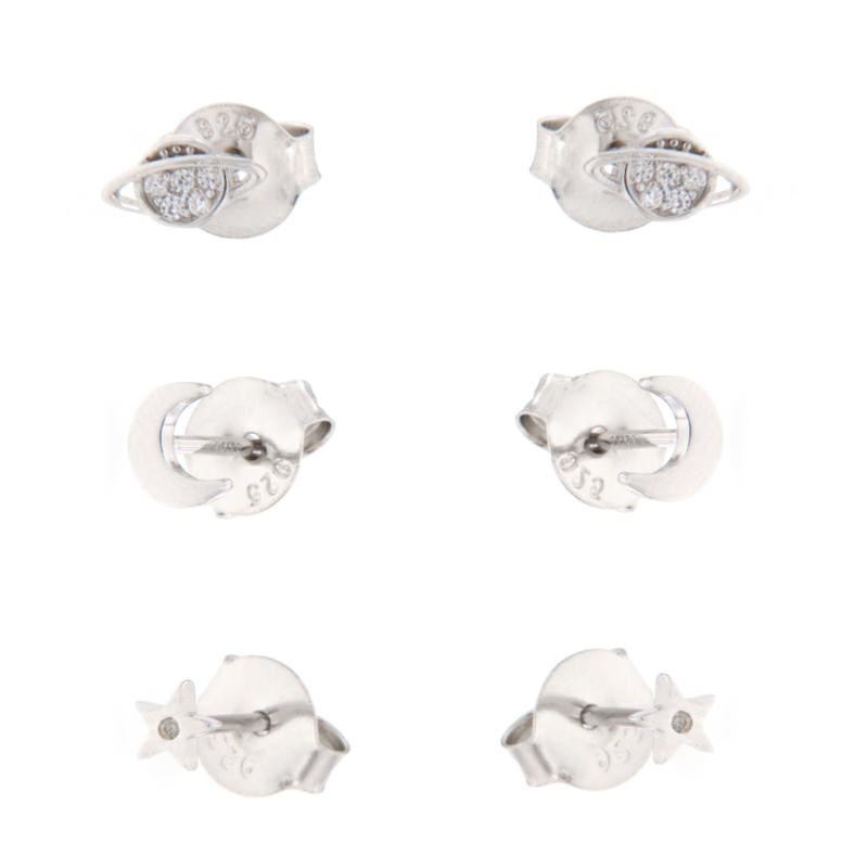 ORECCHINO ARGENTO ZIRCONE 2PZ