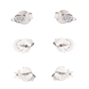 ORECCHINO ARGENTO ZIRCONE 2PZ