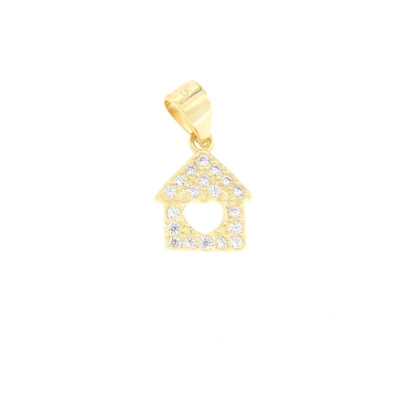 CIONDOLO ARGENTO ZIRCONE