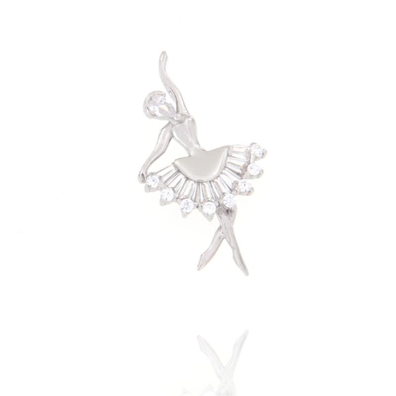 CIONDOLO ARGENTO ZIRCONE