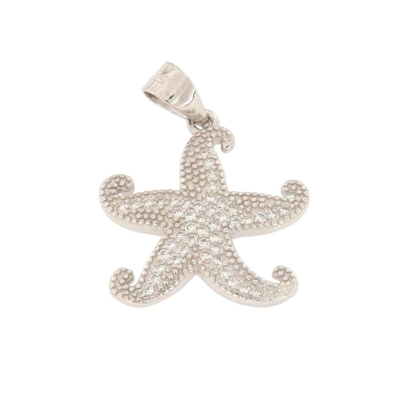 CIONDOLO ARGENTO ZIRCONE