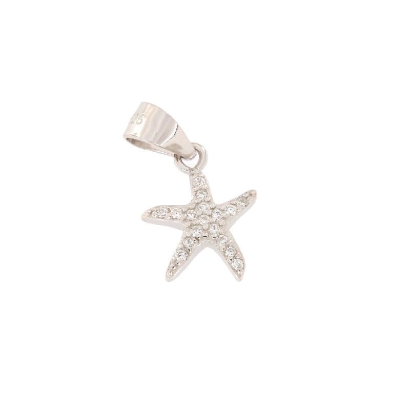 CIONDOLO ARGENTO ZIRCONE