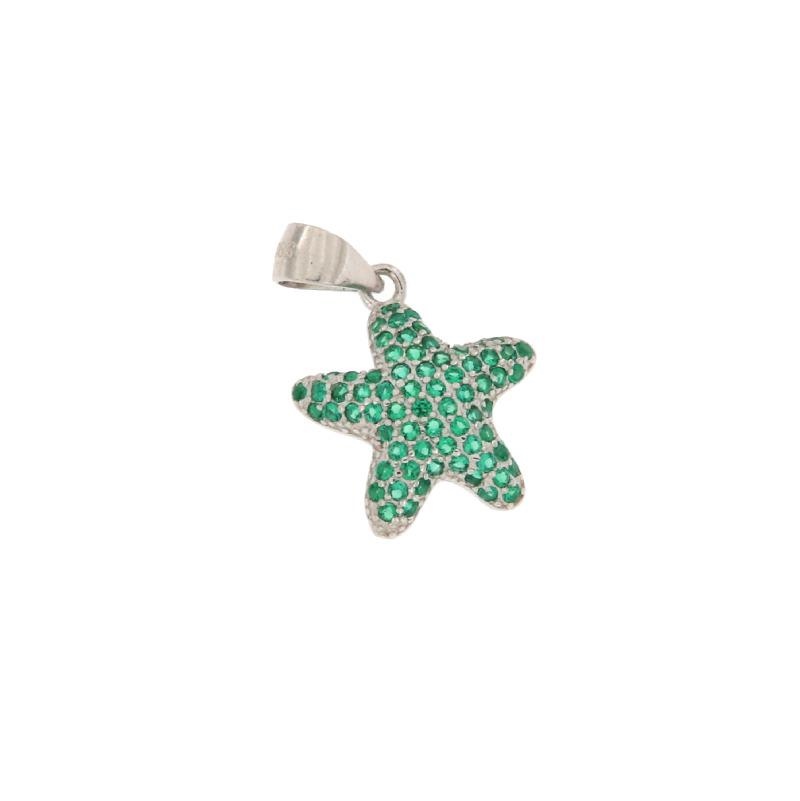 CIONDOLO ARGENTO ZIRCONE