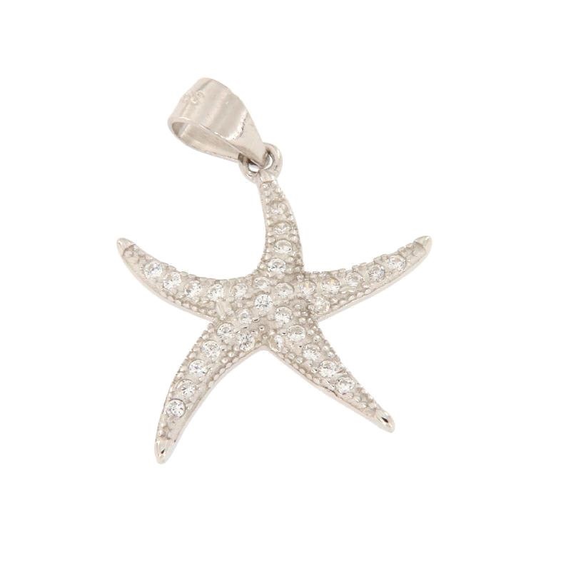 CIONDOLO ARGENTO ZIRCONE