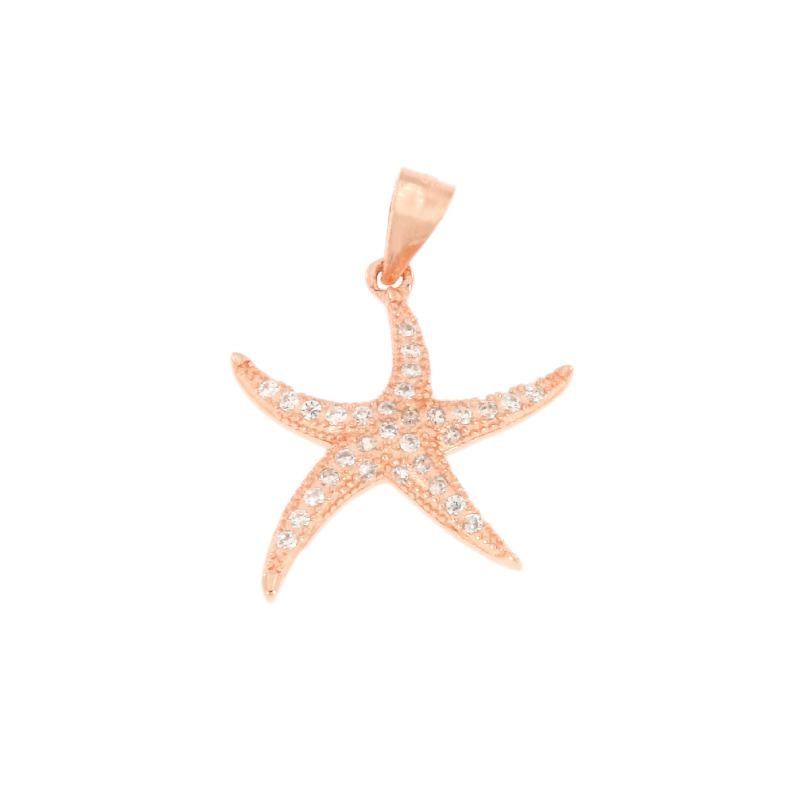 CIONDOLO ARGENTO ZIRCONE