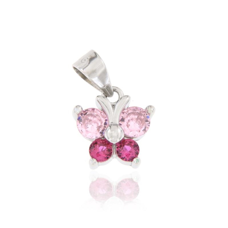 CIONDOLO ARGENTO ZIRCONE