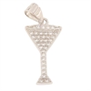 CIONDOLO ARGENTO ZIRCONE