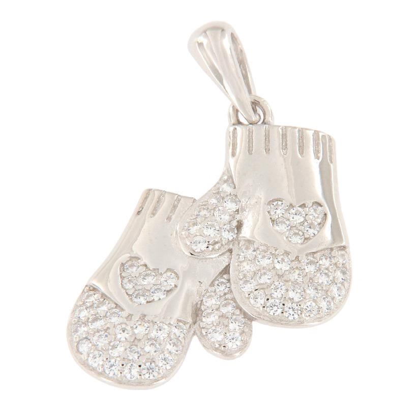 CIONDOLO ARGENTO ZIRCONE