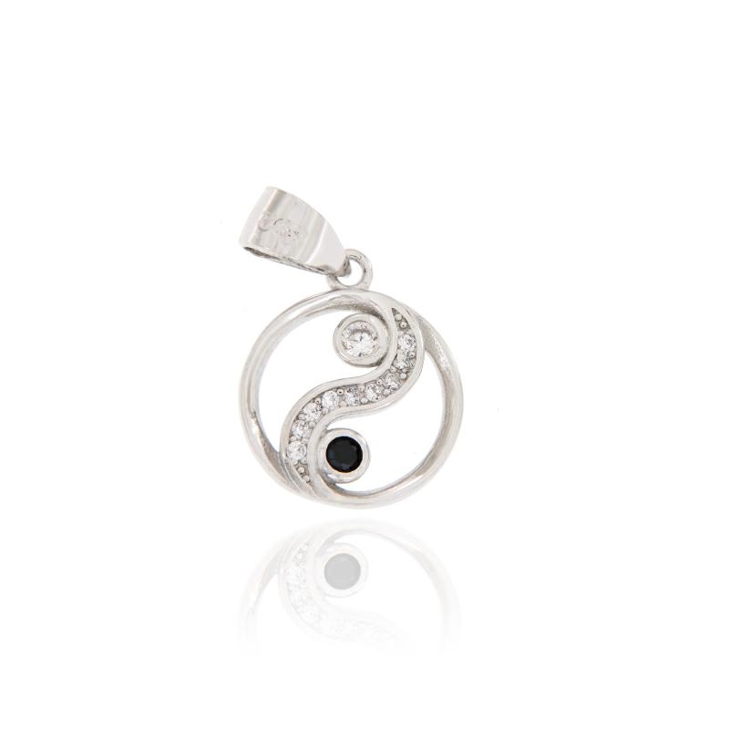CIONDOLO ARGENTO ZIRCONE