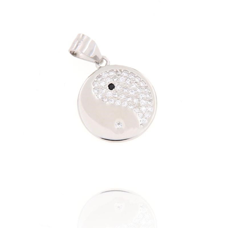 CIONDOLO ARGENTO ZIRCONE