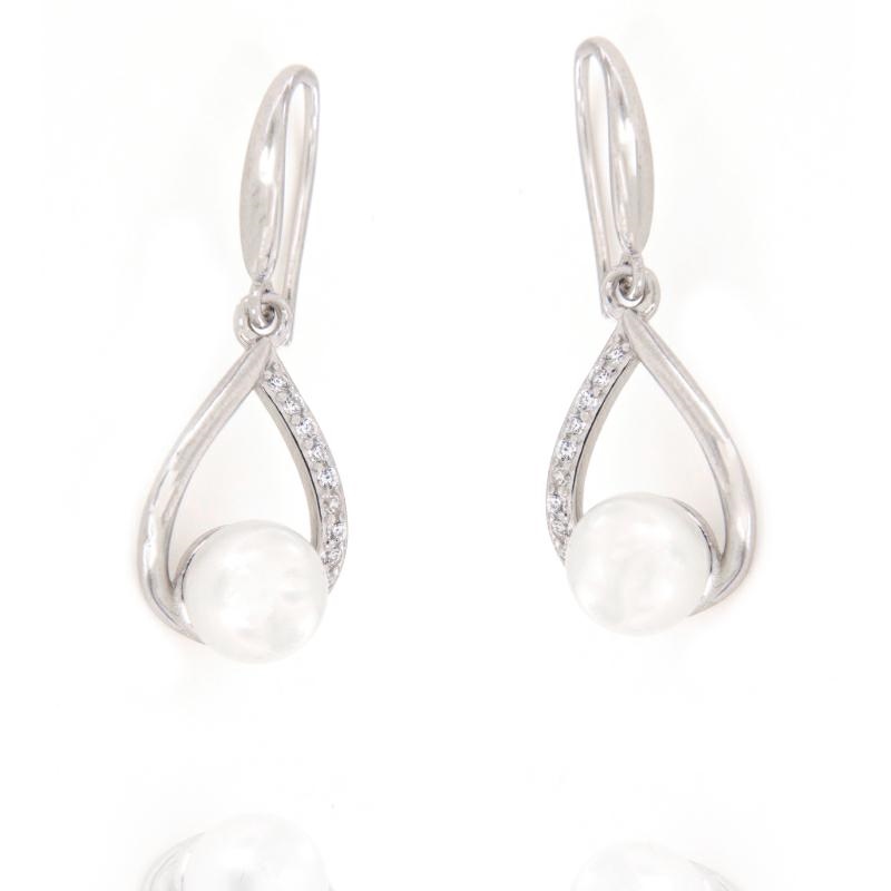 ORECCHINO ARGENTO ZIRCONE
