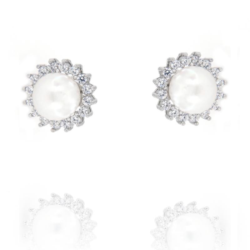 ORECCHINO ARGENTO ZIRCONE