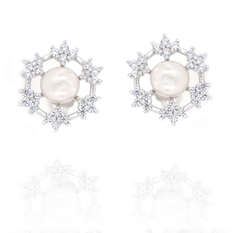 ORECCHINO ARGENTO ZIRCONE