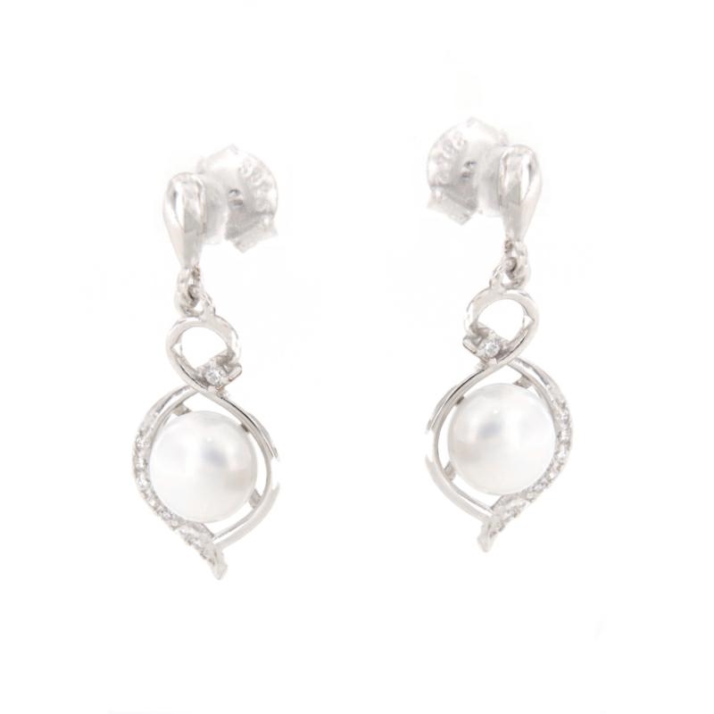 ORECCHINO ARGENTO ZIRCONE