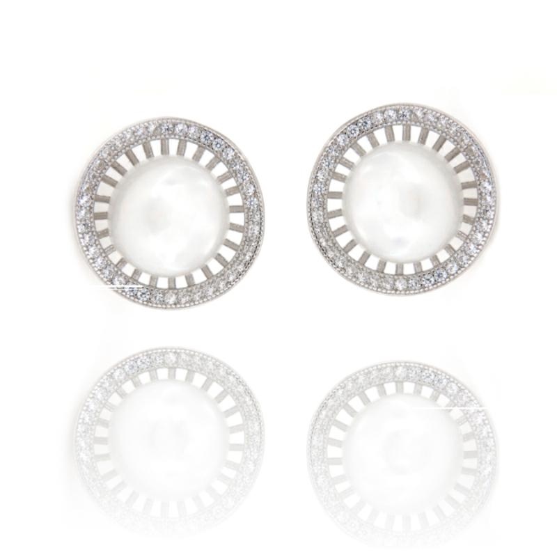 ORECCHINO ARGENTO ZIRCONE