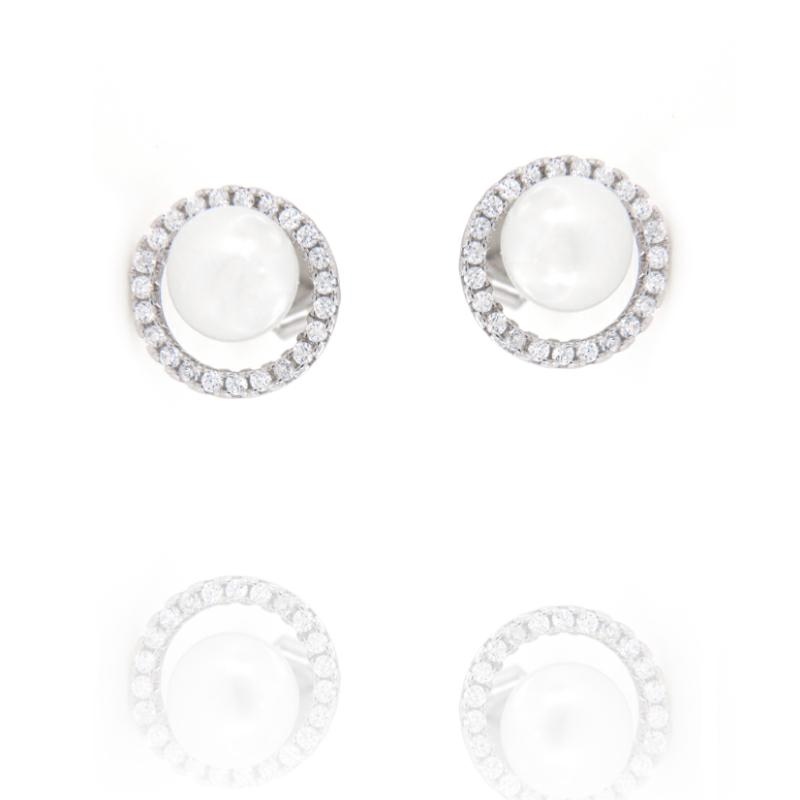 ORECCHINO ARGENTO ZIRCONE
