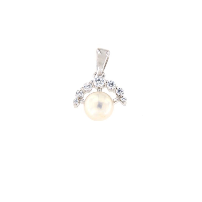 CIONDOLO ARGENTO ZIRCONE