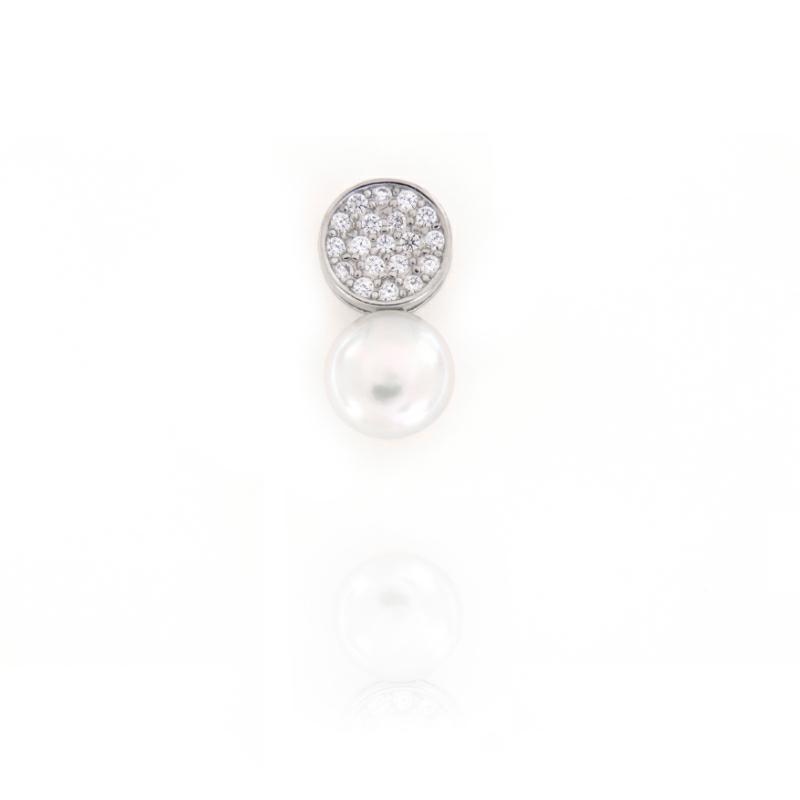 CIONDOLO ARGENTO ZIRCONE 3PZ