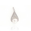 CIONDOLO ARGENTO ZIRCONE