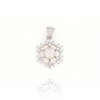 CIONDOLO ARGENTO ZIRCONE