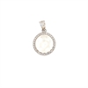 CIONDOLO ARGENTO ZIRCONE