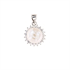 CIONDOLO ARGENTO ZIRCONE
