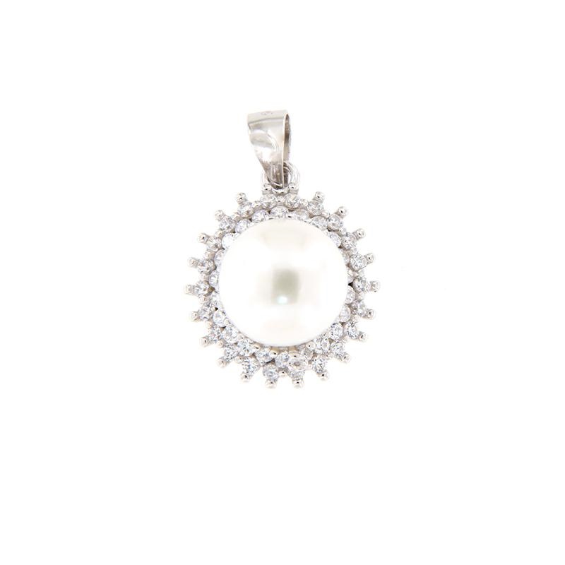 CIONDOLO ARGENTO ZIRCONE