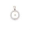 CIONDOLO ARGENTO ZIRCONE