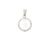 CIONDOLO ARGENTO ZIRCONE