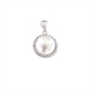 CIONDOLO ARGENTO ZIRCONE