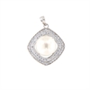 CIONDOLO ARGENTO ZIRCONE