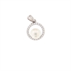 CIONDOLO ARGENTO ZIRCONE
