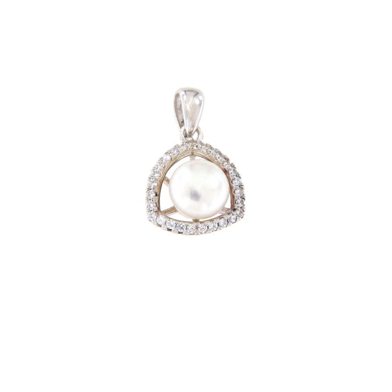 CIONDOLO ARGENTO ZIRCONE